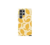 Coque pour Galaxy S24 Ultra Tough Antichocs Modèle Lemon Tart Jaune