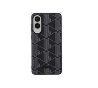 Coque pour Galaxy S25 Edge Série The Blend Lacoste Antichoc Noir