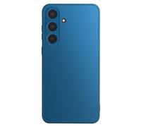 Coque pour Galaxy S25 FE Finition Mate en Silicone Souple Ultra Résistant Bleu