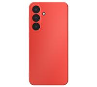 Coque pour Galaxy S25 FE Semi-rigide en Silicone Soft Touch Série Fast Cover Rouge