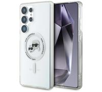 Coque Pour Galaxy S25 Ultra Karl Lagerfeld Compatible MagSafe Transparent