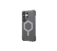 Urban Armor Gear Essential Armor MS Case Samsung Galaxy S25 Ultra Coque (Designed for Samsung certifié, Chargement magnétique optimisé, 4,6m de Protection) Ash (Gris Transparent)