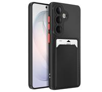 Coque pour Galaxy S26 avec Porte-carte et Protection Caméra Anti-rayures Noir