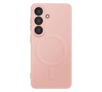 Coque pour Galaxy S26 Compatible avec Charge Qi2 / MagSafe / PixelSnap Rose