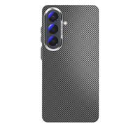 Coque pour Galaxy S26 Effet Aramide Compatible Qi2 / MagSafe / PixelSnap Noir