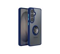 Coque pour Galaxy S26 Protection Rigide avec Anneau Rotatif 360° Bleu