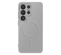 Coque pour Galaxy S26 Ultra Compatible avec Charge Qi2 / MagSafe / PixelSnap Gris clair