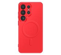 Coque pour Galaxy S26 Ultra Compatible avec Charge2 / / PixelSnap, Rouge