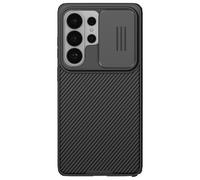 Coque pour Galaxy S26 Ultra Modèle CamShield Pro avec Cache Caméra Coulissant Nillkin Noir
