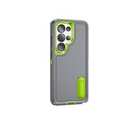 Coque pour Galaxy S26 Ultra Trimatière Renforcée avec Béquille Intégrée Gris