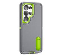 Coque pour Galaxy S26 Ultra Trimatière Renforcée avec Béquille Intégrée Gris