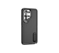 Coque pour Galaxy S26 Ultra Trimatière Renforcée avec Béquille Intégrée Noir