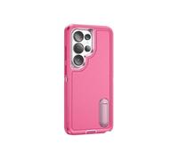 Coque pour Galaxy S26 Ultra Trimatière Renforcée avec Béquille Intégrée Rose