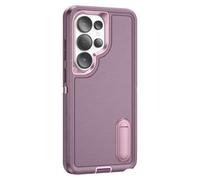 Coque pour Galaxy S26 Ultra Trimatière Renforcée avec Béquille Intégrée Violet