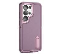 Avizar Coque pour Galaxy S26 Ultra trimatière renforcée avec béquille intégrée Violet