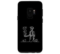 Coque pour Galaxy S9 Toque de chef One Line Art Dessin Cuisine