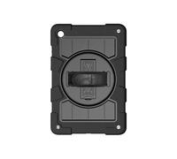 Coque pour Galaxy Tab A9 Plus Antichoc Béquille et Poignée Rotative Noir