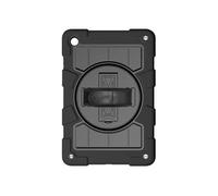Coque pour Galaxy Tab A9 Plus Antichoc Béquille et Poignée Rotative Noir
