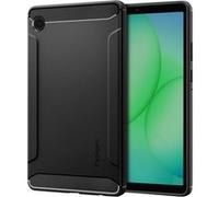 Spigen Coque Rugged Armor - Compatible Galaxy Tab A11 (2025) - Résistante aux rayures - Noir
