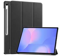 Coque pour Galaxy Tab S10 FE Plus 13.1" X620 X626B 2025, Etui de Protection Ultra-Mince en Cuir PU avec Fonction de Support, Housse de Protection Pliable en Trois Volets