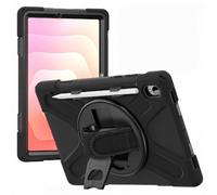 Coque Antichoc pour Galaxy Tab S11 avec Support et Emplacement S Pen Intégré Noir