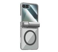 Coque pour Galaxy Z Flip 7 Série Cosmo Compatible MagSafe avec Béquille I-Blason Noir