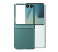 Coque pour Galaxy Z Flip 7 Soft-Touch avec Charnière Renforcée Vert