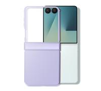 Coque pour Galaxy Z Flip 7 Soft-Touch avec Charnière Renforcée Violet