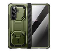 Coque pour Galaxy Z Fold 7 Collection Armorbox avec Verre trempé et Béquille I-Blason Vert foncé