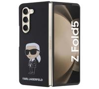 Coque pour Galaxy Z Fold5 en Silicone Rigide Ikonik Noir