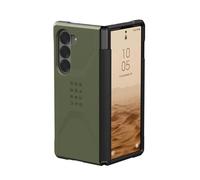Coque pour Galaxy Z Fold6 Antichocs Civilian Monobloc Noir / Vert