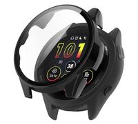 Coque pour Garmin Forerunner 265S, Dur PC Housse Case mit Glas de Protection D'écran, Anti-Rayures, Anti-poussière, Cover Étui pour Garmin Forerunner 265S