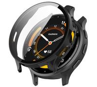 Coque pour Garmin Venu 3S, Dur PC Housse Case mit Glas de Protection D'écran, Anti-Rayures, Anti-poussière, Cover Étui pour Garmin Venu 3S