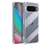 Coque pour Google Pixel 10 / 10 Pro en Silicone avec Coins Renforcés Antichocs Mayaxess Transparent