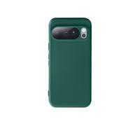 Coque pour Google Pixel 10 Pro en Silicone Souple Soft-Touch Vert foncé