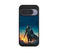 Coque pour Google Pixel 10 Pro Star Wars The Mandalorian Coucher du Soleil