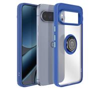 Coque pour Google Pixel 10 Pro XL Antichoc avec Bague Magnétique Bleu