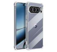 Coque pour Google Pixel 10 Pro XL en Silicone avec Coins Renforcés Antichocs Mayaxess Transparent