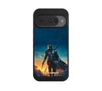 Coque pour Google Pixel 10 Star Wars The Mandalorian Coucher du Soleil