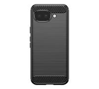 Coque pour Google Pixel 10a Effet Métal Brossé avec Contour Caméra Noir