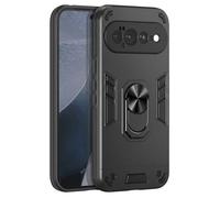 Coque pour Google Pixel 11 Pro XL Antichoc avec Bague et Cache Caméra Noir