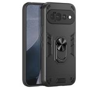 Coque pour Google Pixel 11 Pro XL Antichoc avec Bague et Cache Caméra Noir