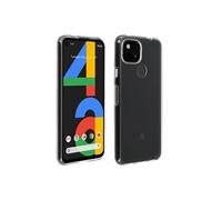 Coque pour Google Pixel 4A Souple et Film Verre Trempé Dureté 9H Transparent Transparent