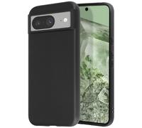 Mayaxess Coque pour Google Pixel 8 Silicone Souple Revêtement Fin Noir