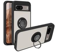 Coque Pour Google Pixel 8a Bague Métallique Support Vidéo Noir