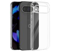 Coque pour Google Pixel 9 et 9 Pro Silicone Souple Mayaxess Transparent