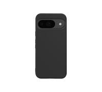 Coque pour Google Pixel 9 et 9 Pro Silicone Souple Revêtement Fin Noir