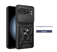 Coque Pour Google Pixel 9 Pro XL 5G Caméra arrière de protection de précision Coque de protection pour suppOrt antichoc Noir