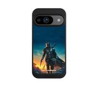 Coque pour Google Pixel 9 Star Wars The Mandalorian Coucher du Soleil