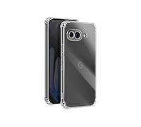 Avizar Coque pour Google Pixel 9a Antichoc Flexible Coins renforcés Transparent